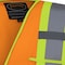 Pioneer Sleeved Vest, Polyester, Hi-Vis Orange, 3XL V1023550U-3XL - alternate 6